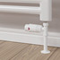 M-TRV-075-ST-WW-PIP-LS00 - Exeter Modern TRV Straight All-White Thermostatic Radiator Valve M-TRV-075-ST-WW-PIP-LS00 - Exeter Modern TRV Straight All-White Thermostatic Radiator Valve